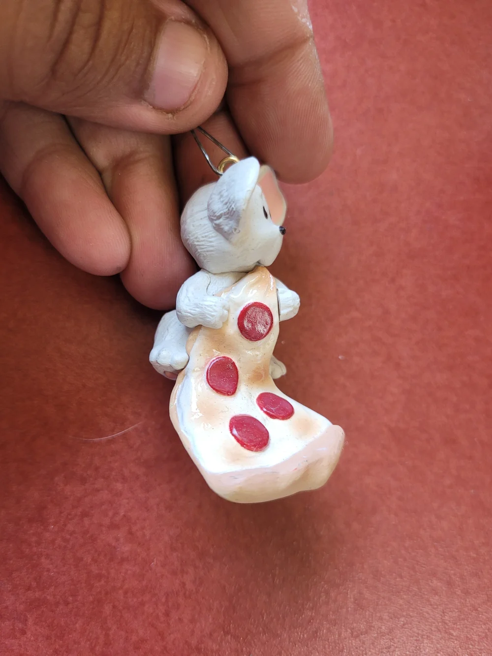 Hallmark Keepsake Ornament: Pepperoni Mouse Vintage 1990s #Hallmark #Retro